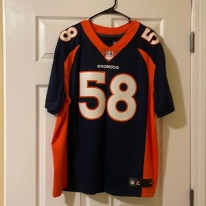 Denver Broncos Von Miller Nike Vapor Limited Jersey